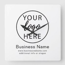 Relógio de Parede com Logotipo Empresarial Persona