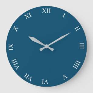 Relógio de Parede com o Relógio dos Números Rom