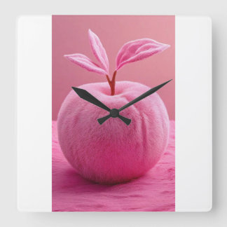 Relógio de Parede com Pêssego