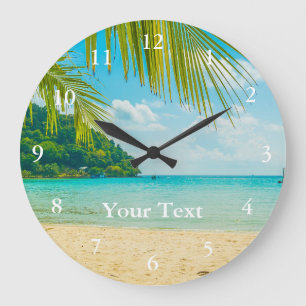 Relógio de Parede com Texto Personalizado e Foto