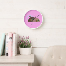 Relógio De Parede Contemporâneo Boho Rustic