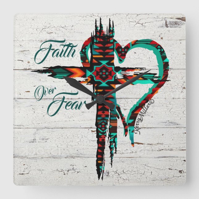 Relógio de Parede Cruzada do Sudoeste (Frente)