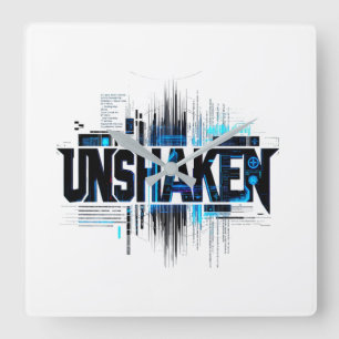 Relógio de Parede Cyberpunk Inabalável