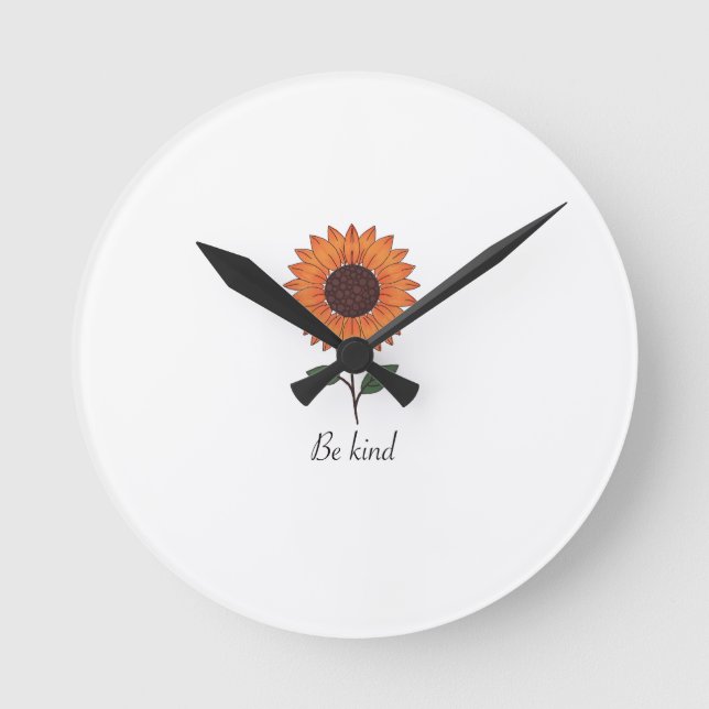 Relógio de Parede da coleção "gentileza floresce" (Frente)