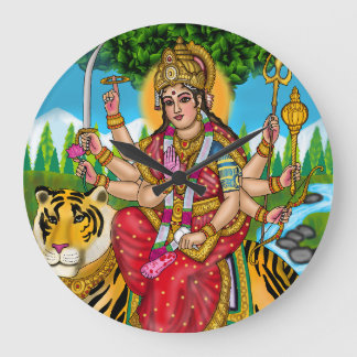 Relógio de Parede da Deusa Durga