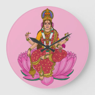 Relógio de Parede da Deusa Siddhidatri
