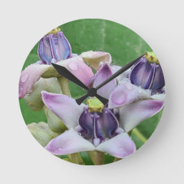 Relógio de Parede da Flor Coroa