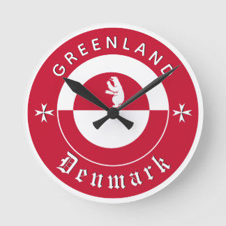 Relógio de Parede da Groenlândia, Urso, Bandeira d