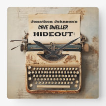 Relógio de Parede da Máquina de Digitalização Funn