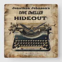 Relógio de Parede da Máquina de Digitalização Manu