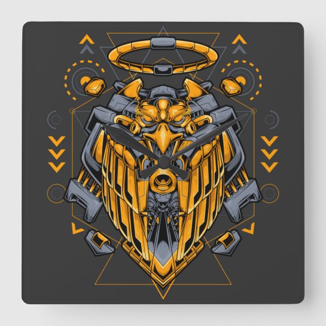 Relógio de Parede da Praça Cyborg (Frente)