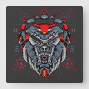 Relógio de Parede da Praça Cyborg