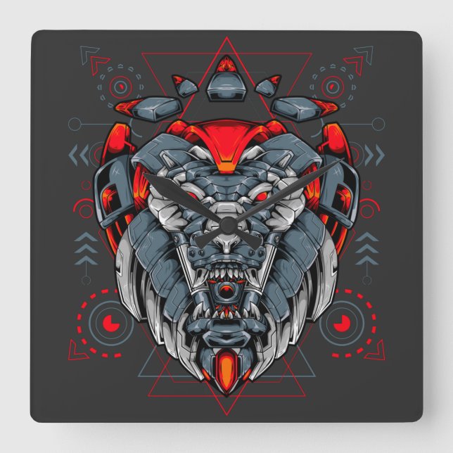 Relógio de Parede da Praça Cyborg (Frente)