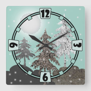 Relógio de Parede de acrílico