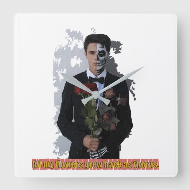 Relógio de Parede de Acrílico (Frente)