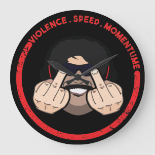 Relógio de Parede de acrílico