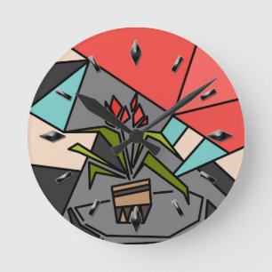 Relógio de Parede de acrílico