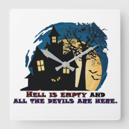 Relógio de Parede de Acrílico