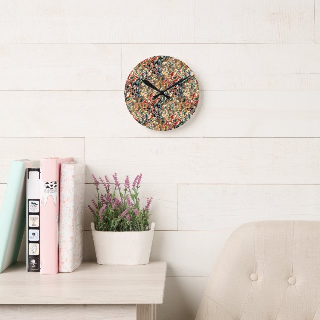 Relógio de Parede de Acrílico de Arte Abstrata (Sala de leitura)
