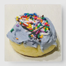 Relógio de Parede de Açúcar do Fosco Art Deco