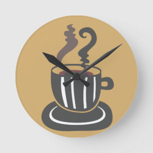 Relógio de Parede de Café
