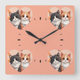 Relógio de Parede de Colagem de Fotos Personalizad