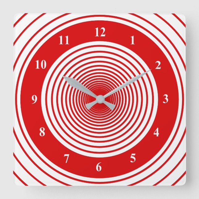Relógio de Parede de Cores Personalizadas com Circ (Frente)