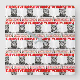 Relógio de Parede de Curiosidade