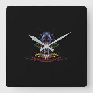 Relógio de Parede de Design Abstrato Colorido