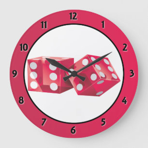 Relógio de Parede de Dice