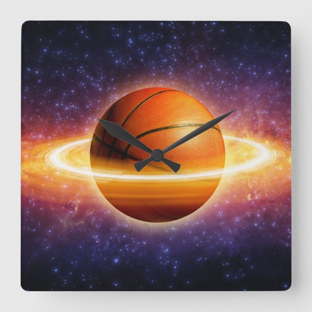 Relógio de Parede de Esportes Unificados de Basque (Frente)