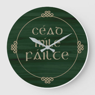 Relógio de Parede de Falha de Ceald Mile,Decor Irl