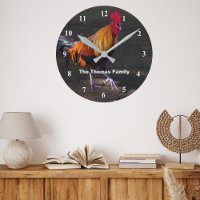 Relógio de Parede de Galeria Personalizada