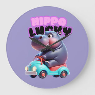 Relógio de Parede de Hippo