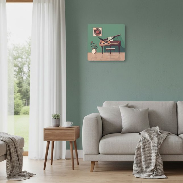 Relógio de Parede de Música Elegante (Criador carregado)