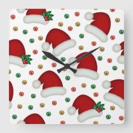 Relógio de Parede de Natal Elegante – Tempo de Inv