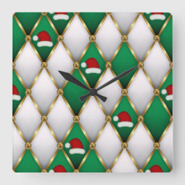 Relógio de Parede de Natal Elegante – Tempo de Inv
