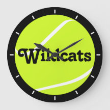 Relógio de Parede de Nome Personalizado da Equipe