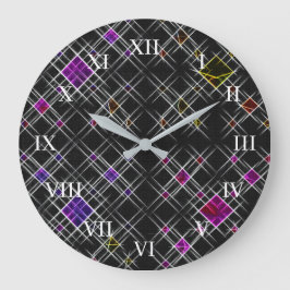 Relógio de Parede de Ouros e Cruzes