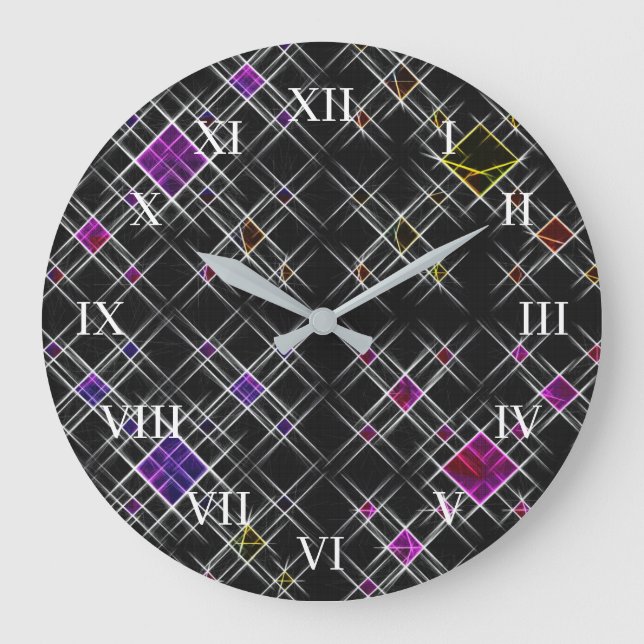 Relógio de Parede de Ouros e Cruzes (Frente)