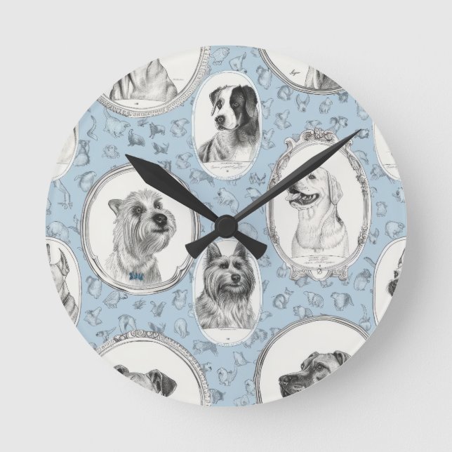 Relógio de Parede de Peças e Tempo (Frente)