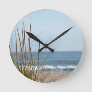 Relógio de Parede de Praia e Oceano