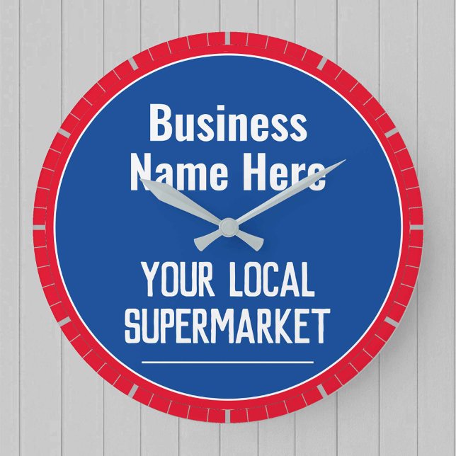 Relógio de Parede de Supermercado Local (Criador carregado)