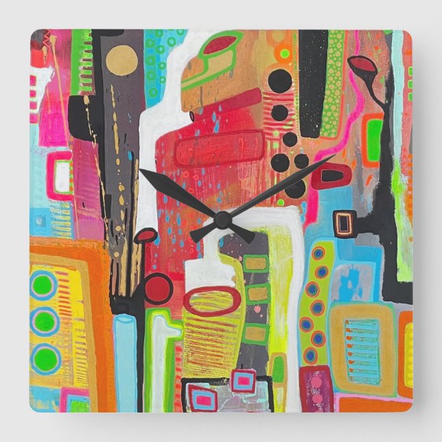 Relógio de Parede de Trabalho de Fábrica (Frente)