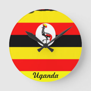 relógio de parede de Uganda
