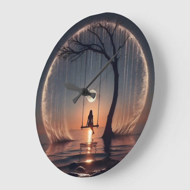 relógio de parede, decoração de casa, decoração de (Ângulo)