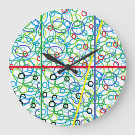 Relógio de Parede Decorativo para Quarto ou Banhei