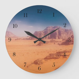 Relógio de Parede deserto Wadi Rum