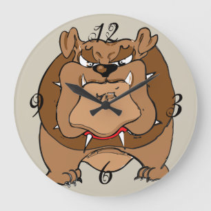 Relógio de Parede do Buldogue