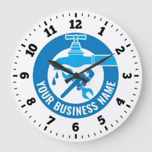 Relógio de Parede do Canalizador